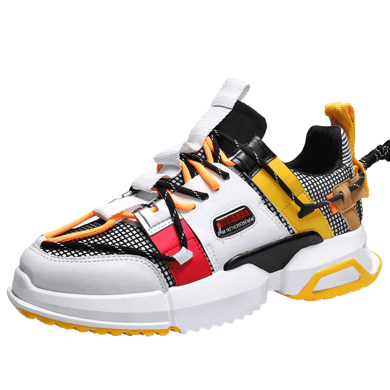 

Mens Colorful Fashion Sneakers Dad Shoes Brand Same Style Design Trainers Running Shoes