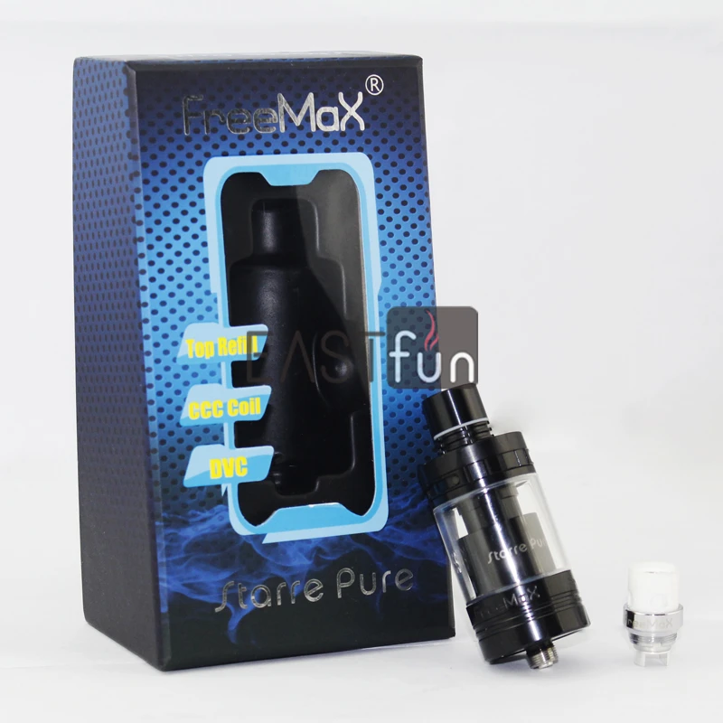 

100% Original Freemax Starre Pure 4ml Ceramic Tank Top Airflow Control CCC coil DVC Starre Pure Atomizer