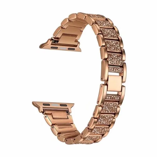 Crystal Rhinestone Adjustable Watch Bracelet Band LargeSmall Strap for Apple iWatch   Wristband Women's watch Bracelet (3)