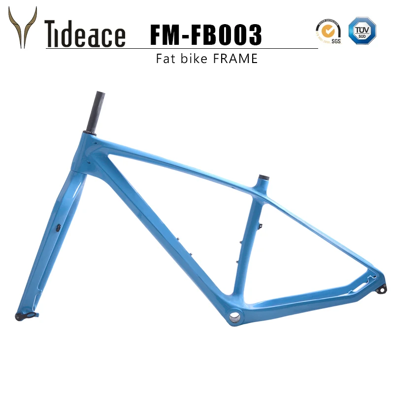 161820Tideace2022BSACarbonMtbFrame26inchFatBikeFrameThru