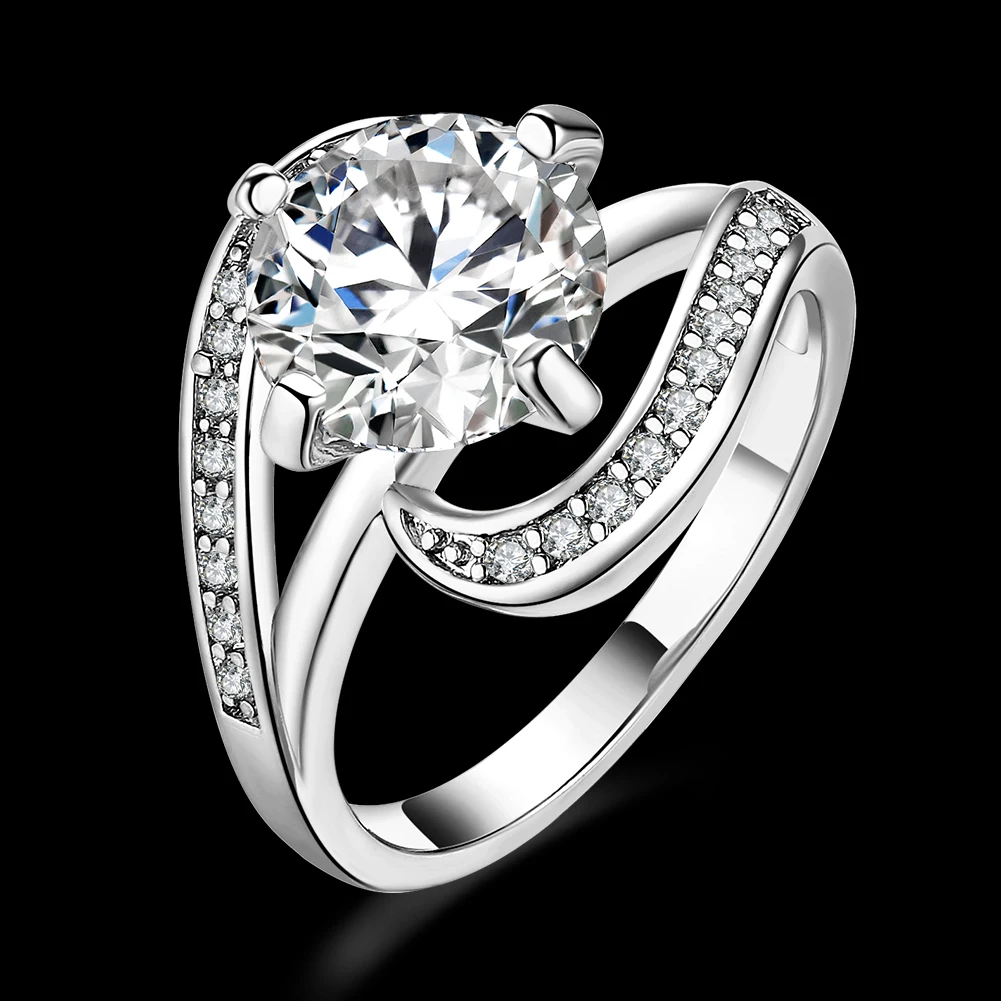 Фианит feminina Анелло anelli sieraden Болгарии Оптовые много Массовая Ямайка подарки Dahu