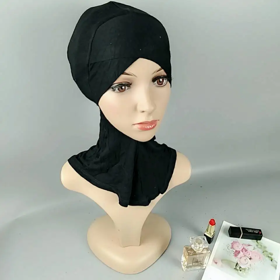 V9 20 штук высокое качество двойной слой underscarf головной убор для хиджаба Внутренняя крышка 100% хлопок может choosec