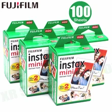 100 Sheets Fujifilm Instax Mini 8 film for Fuji 7s 9 70 25 50s 90 Instant
