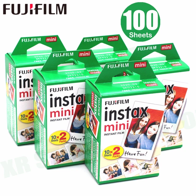 $US $61.49  100 Sheets Fujifilm Instax Mini 8 film for Fuji 7s 9 70 25 50s 90 Instant Photo Camera White FilmSh