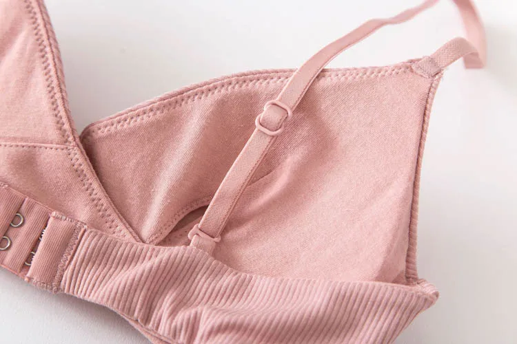 CINOON High Quality Cotton Underwear Set Fashion Striped Bra Set Women Fashion Lingerie Set Push Up Bra Sexy Bra And Panty Sets (24)