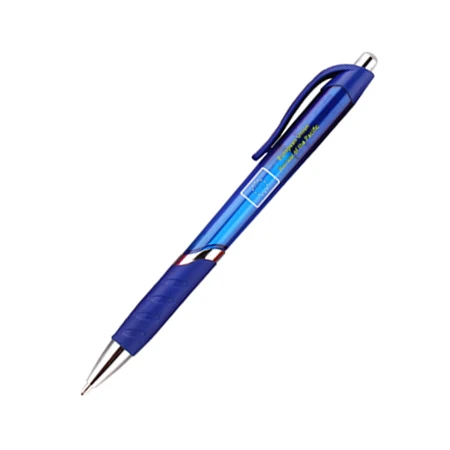 [Бесплатный логотип+ ] 500 шт/партия пластиковая рекламная компания офисная школа фирменный персональный логотип шариковая ручка оптом - Цвет: blue