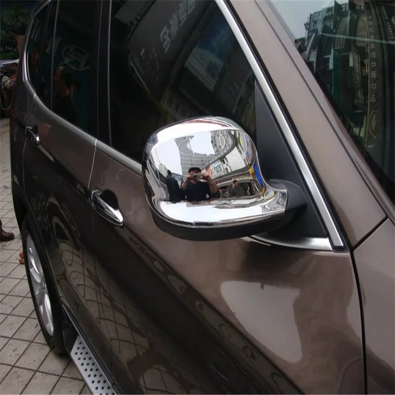 WELKINRY автомобильный чехол для BMW X3 F25 2011 2012 2013 Хром боковое крыло зеркало заднего