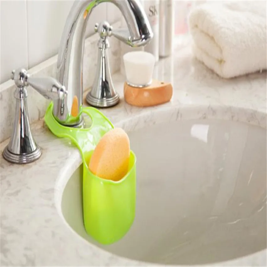 E5 2017 organizador cozinha kitchen accessories tassimo 1pc Creative Folding Silicone Hanging Kitchen Bathroom Storage Bag