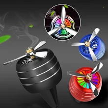 Освежитель воздуха автомобильный запах светодиодный мини Кондиционер Вентиляционный Выход духи клип свежий аромат для ароматерапии сплав Авто хорошие аксессуары