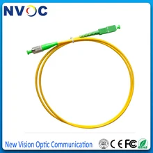 10 шт./пакет, 1 м FC/APC-SC/APC Simplex 3,0 мм одиночный режим, G652D, ПВХ оболочка, FC-SC APC Indoor волоконно-оптический патч-корд кабель