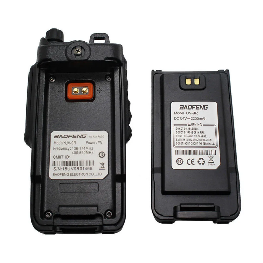 Baofeng BF UV9R Walkie Talkie водонепроницаемый безопасности Ручной частотной модуляции
