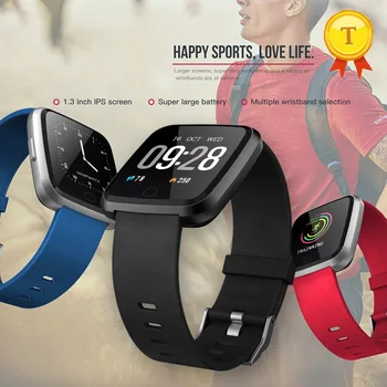 

Hot selling Smart bracelet wristband 1.3inch IPS screen super large battery multiple wristband selection for Android IOS phones