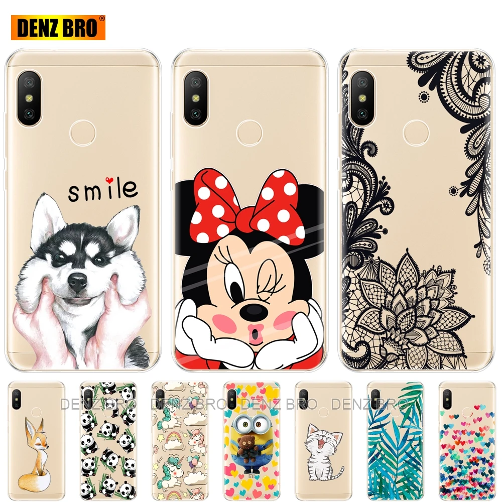 

silicone phone case for Xiaomi MI A2 LITE Cases Full Protection Soft tpu Back Cover Phone Case For Xiomi MI A2 LITE bumper Coque