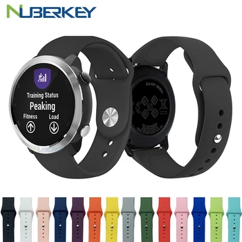 

Soft Silicone Watch Band For Garmin vivoactive 3 HR vivoactive3 Replacement Watchband Strap For Garmin Forerunner 645 Wristband