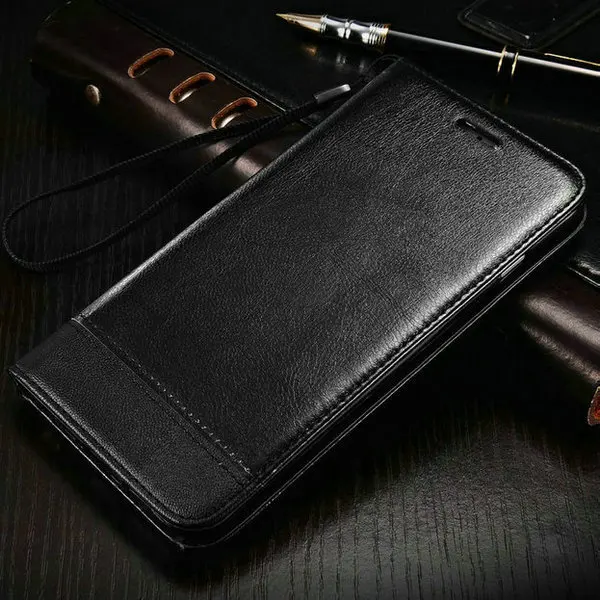 

Leather Magnetic Case for IPhone X Se 5 5S 6 6S 8 7 Plus Cases Card Wallet Stand Business Holder Flip Bag Luxury New Soft Bag
