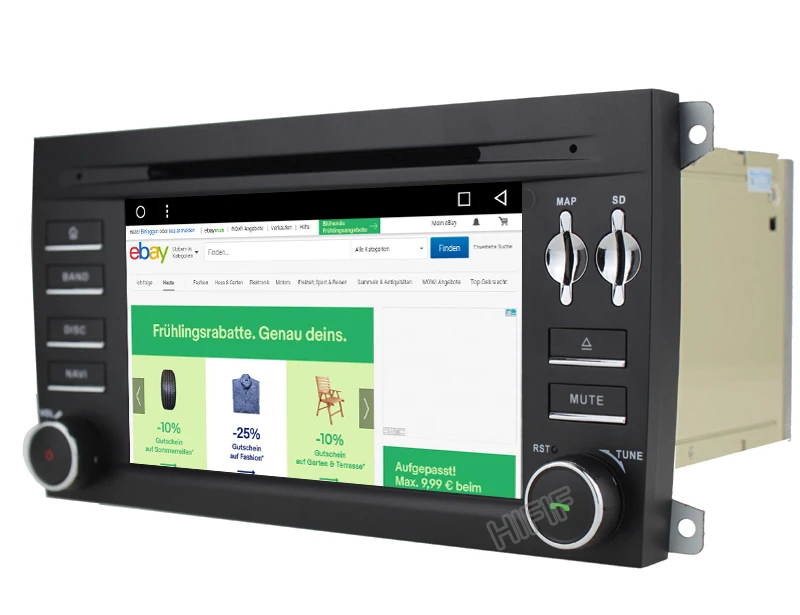 Top IPS Android 8.0 Two Din 7 Inch Car DVD Player Stereo System For Porsche/Cayenne With Octa Cores 4+32GB Wifi GPS Navigation Radio 18