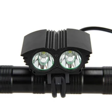 10 шт./лот A21 светодиодный свет 2* XM-L U2 светодиодный 4 режима двойной головной свет светодиодный фары переднего света для езды на велосипеде для велосипеда/велосипед