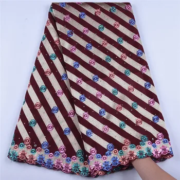 

New Arrival African French Dry Lace For Women High Quality Nigerian Lace Fabric Swiss Voile Lace Fabric In Switzerland A1618