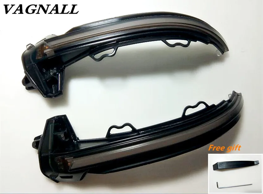 

For LED Flowing Rear View Dynamic Sequential MIRROR Turn Signal Light For Audi A4 B9 A5 8W