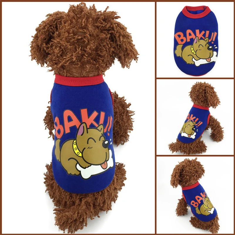 Free Shipping New XXXS/XXS/XS Cute Cartoon Pet Dog Clothing Puppy
