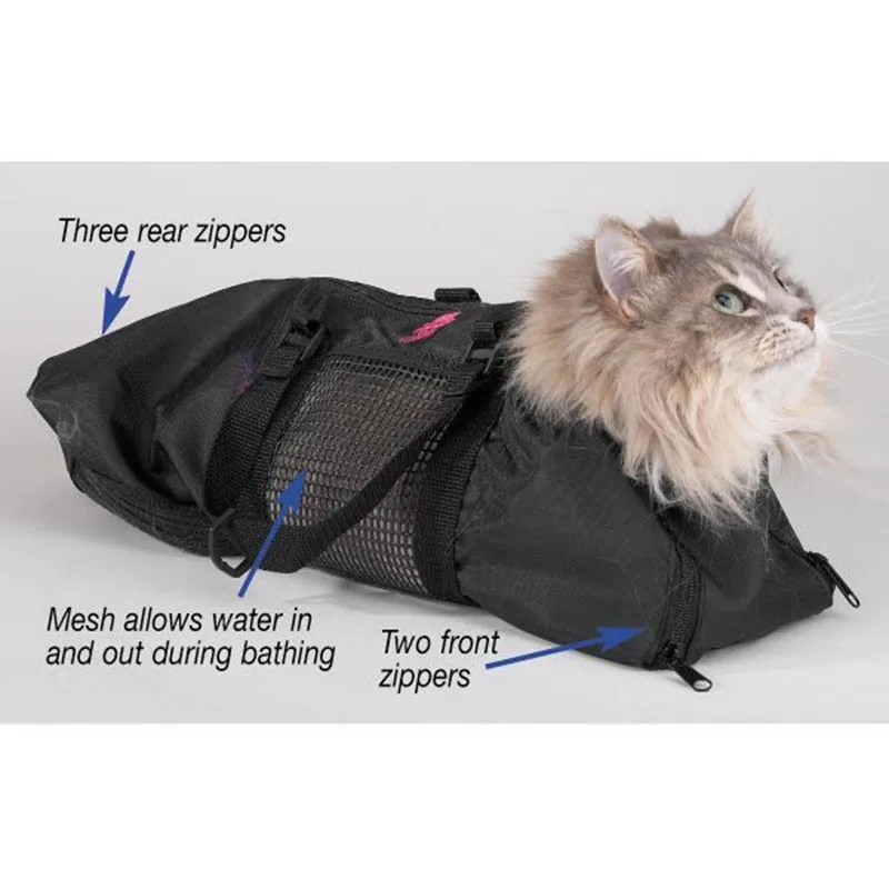 Pet Dog Cat Grooming Bag Cover Cat Limit Carriers Bag For Preventing Scratch Bite Holder To Help Bathe Injecting Pet Accessories2