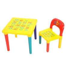 Abc Alphabet Plastic Table And Chair Set For Kid Furniture Sets Dinner Picnic Desk Seat Children Abc Alphabet Plastic Table And Chair Set For Kid Furniture Sets Dinner Picnic Desk Seat Children