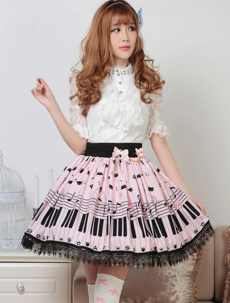 lolita fashion skirt