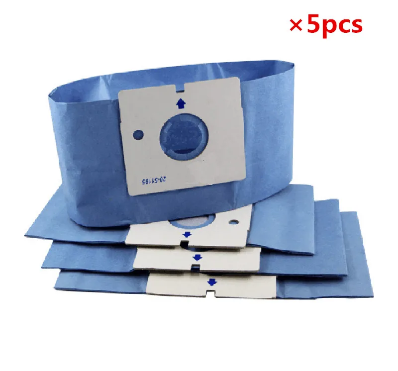 5pcs/lot Vcuum Cleaner Dust Bags Filter Dust Collection Paper Bag for LG V 2940RAL V CR132NBN V