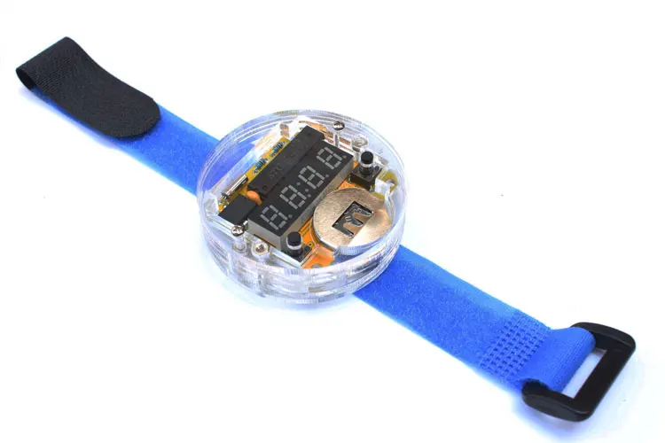 Электронные часы светодиодные трубки 4 бита микроконтроллер MCU бесплатная