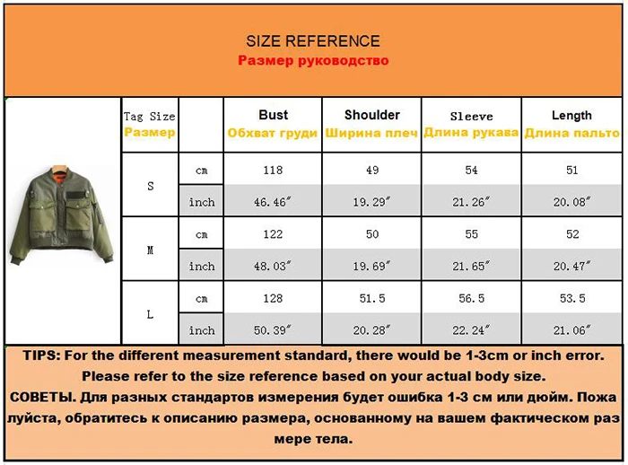 Women Casual Army Green Autumn-Winter Za Bomber jacket Fashion Green Oversize Short CoatOutwear Warm Jacket casaco feminino