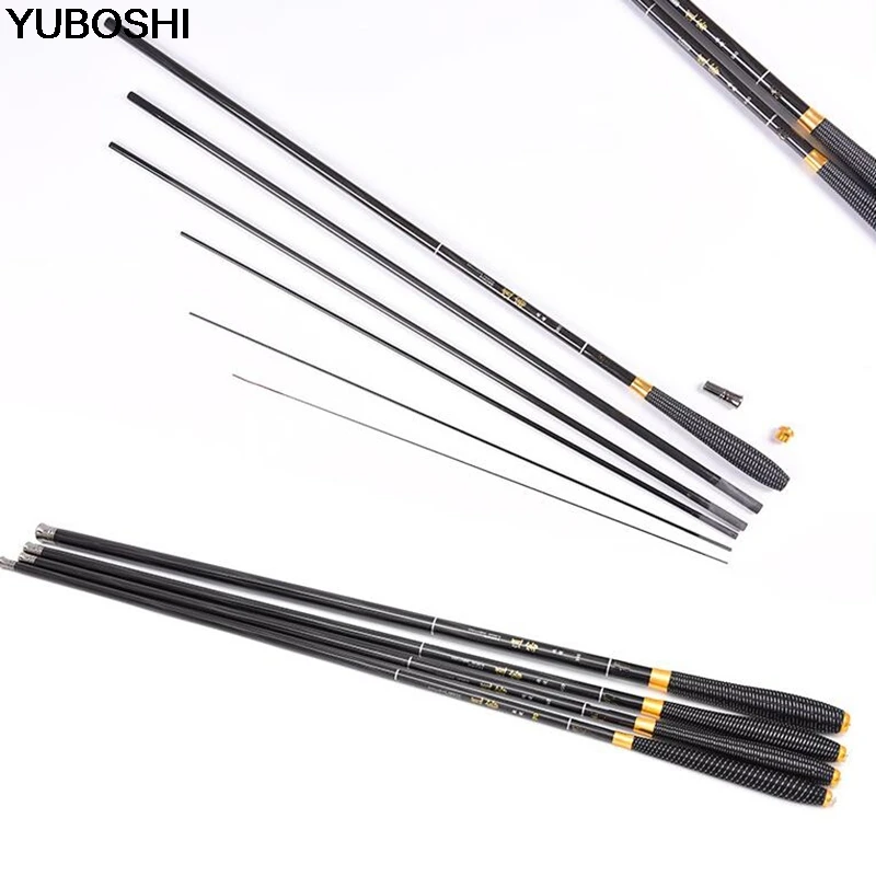 YUBOSHI Stream Fishing Rod Carbon Fiber weight ultralight spinning rods