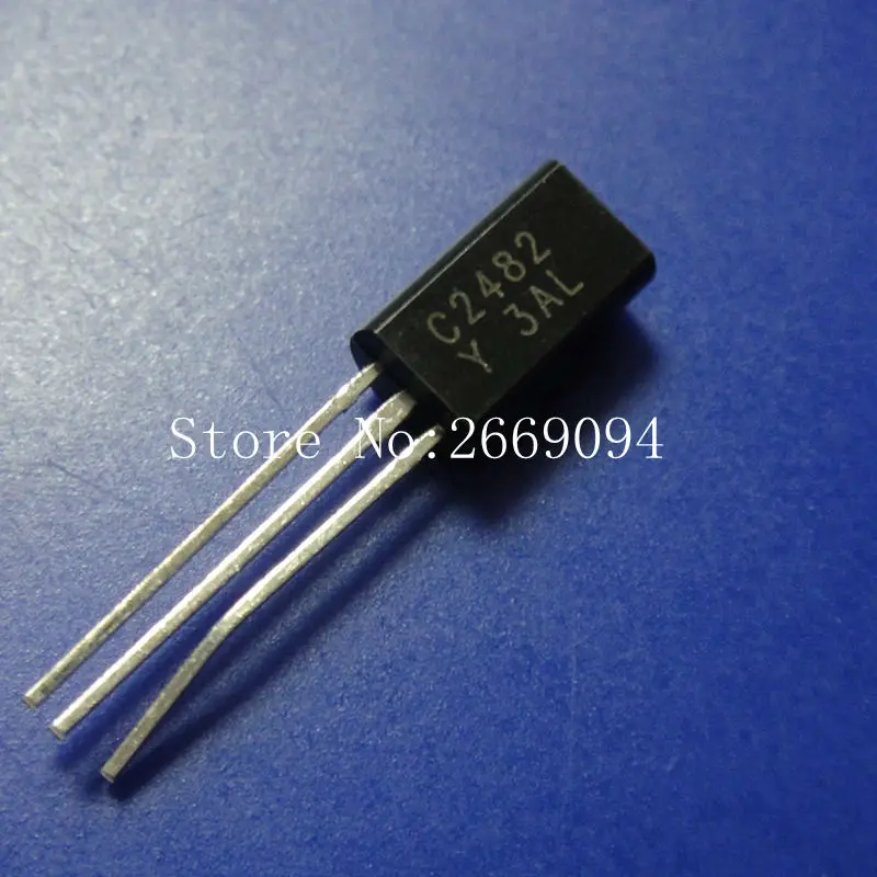 50 шт. 2SC2482 TO 92L C2482 300V 0.1A транзистор NPN|npn|npn transistornpn 1a |