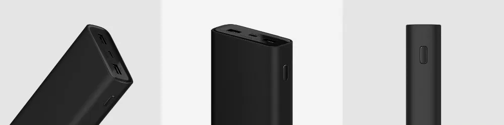 Xiaomi Power bank 3 Pro 20000mAh Universal Powerbank External Battery Type C 45W Quick Charge 12V 2A Laptop Mobile Power Supply
