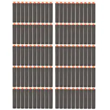 10Pcs Foam EVA soft bullet Elite Sucker Rampage Retaliator Series Blasters Refill Clip Darts electric toy