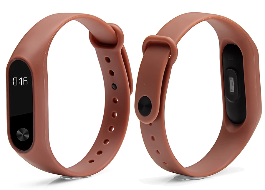 15 шт./лот BOORUI Miband 2 ремешок correa ремешок для xiaomi mi2 смарт-браслет pulsera Регулируемая Замена для mi2