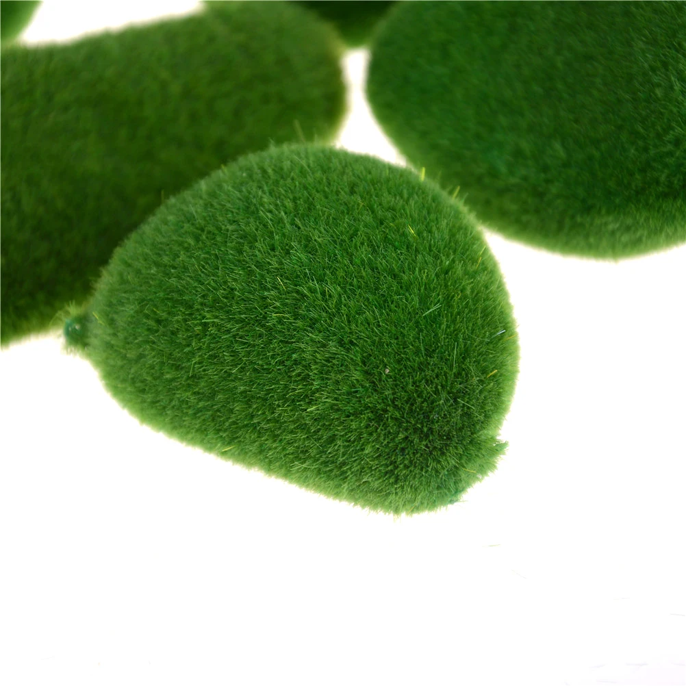2 шт 4 размера микро пейзаж зеленая трава фигурки миниатюрное украшение для Мини DIY Сказочный Сад Аквариум Моделирование статуя ремесло