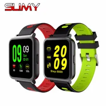 SN10 спортивные Смарт-часы с сенсорным экраном Поддержка сердечного ритма монитор Bluetooth Смарт-часы для Apple huawei IOS Android