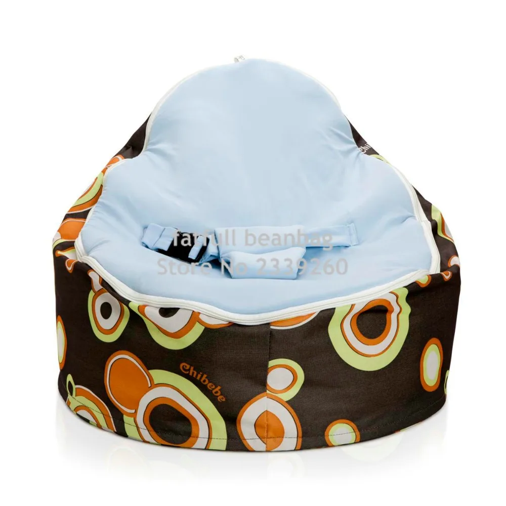 Cover Only, No Fillings Retro Balls With Blue Harness Seat Baby