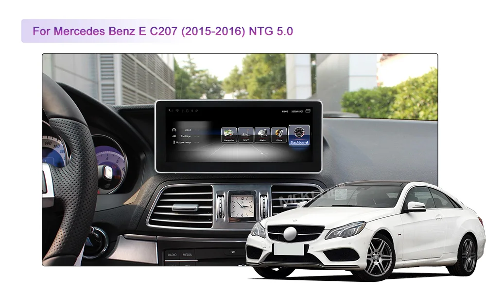 MEKEDE 3g ram 32G rom Android 7,1 4G LTE Автомобильный мультимедийный плеер для Mercedes Benz E class W207 C207 A207 gps навигация радио