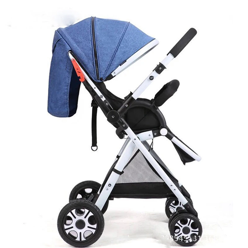 2018 New Lightweight bidirectional baby stroller folding car umbrella