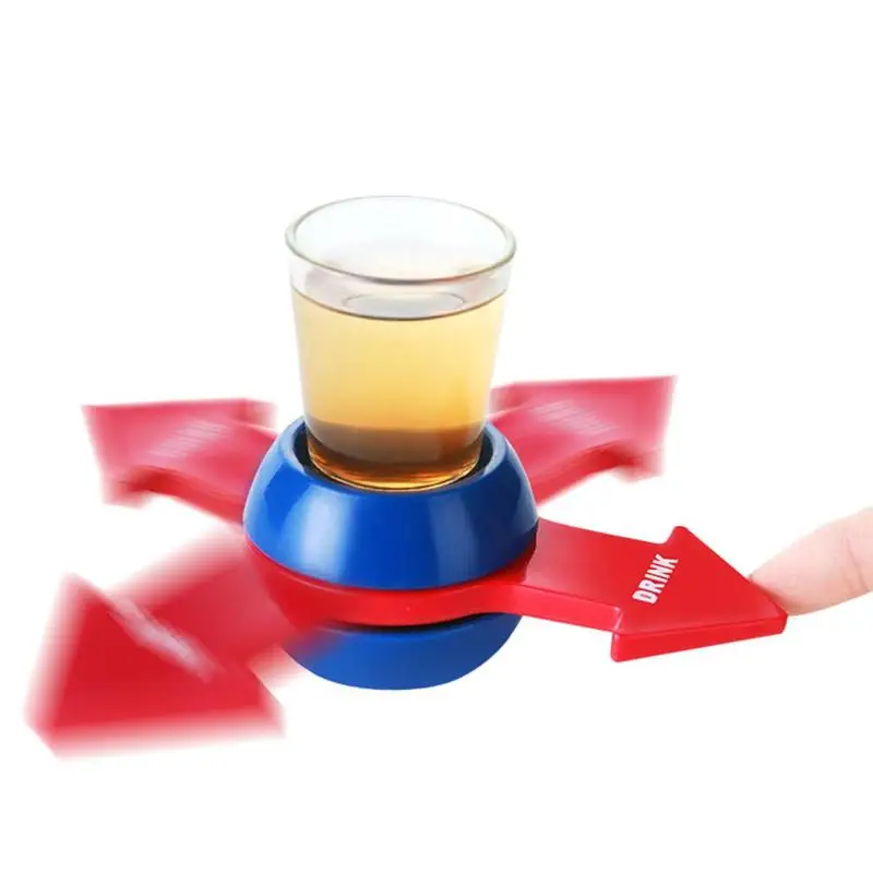 Spin the Shot Drinking Game Turntable Roulette Glass Spinning Fun Party Toy Great For Parties Interact With Friends New Creative