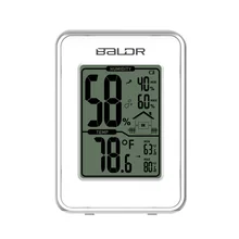 Baldr ЖК Цифровой термометр гигрометр датчик температуры измеритель влажности комнатный мин/Макс записи домашний монитор метеостанция