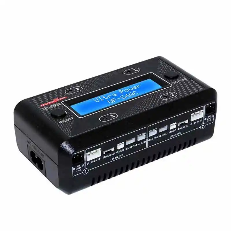Обновление 2019 UP S4AC 4x7 W 1A AC/DC 1 S 2 LiPO/LiHV 6 NiMH/зарядное устройство для аккумуляторов NiCd