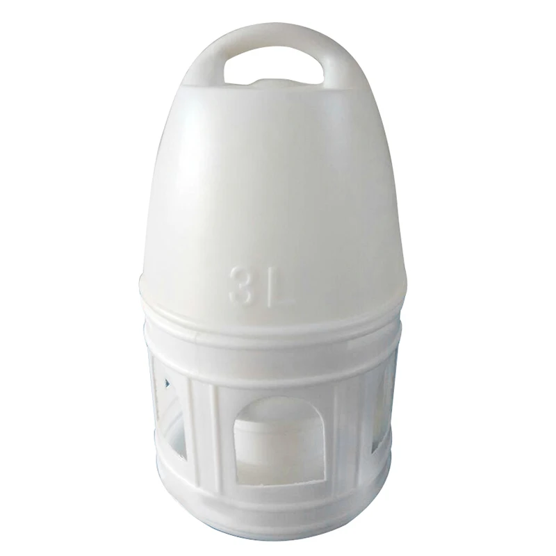 

Hot Removeble White Plastic Drinker With Handle For Pigeons Bird Supplies 29Cm X 17Cm