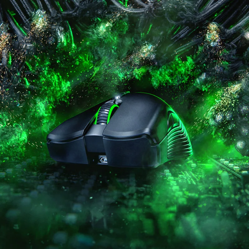 Razer Мамба Беспроводной игровой Мышь True 16000 Точек на дюйм 5G оптический Сенсор 7 ми