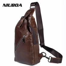 NIUBOA Экстра большая модная мужская сумка на плечо Burglarproof прочная черная натуральная кожа Мужская s рюкзак сумка нагрудная сумка для путешествий