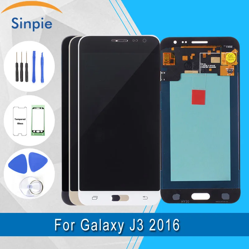

For Samsung J320F Super amoled LCD For Samsung Galaxy J3 2016 J320M J320FN LCD Display+Touch Screen Digitizer Assembly+Tools