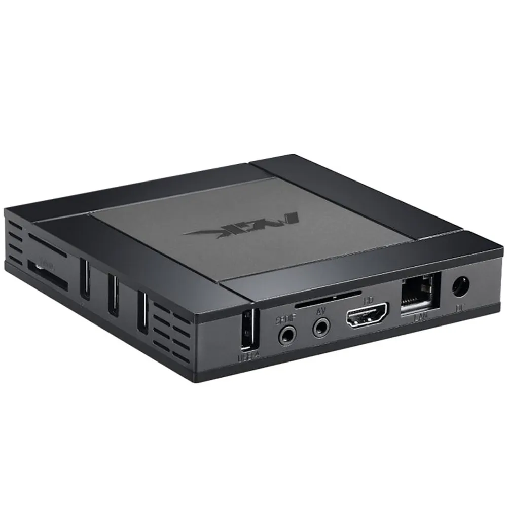 M4K Android 7.1 TV Box RK3328 4GB DDR3 32GB 2.4G WIFI bluetooth 4.0 H.265 VP9 HDR10 4K HD Smart box