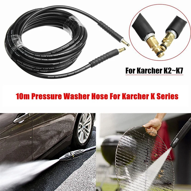 10 м мойка высокого давления очистки воды шланг чистой меди для Karcher K2 K3 K4 K5 автомойка