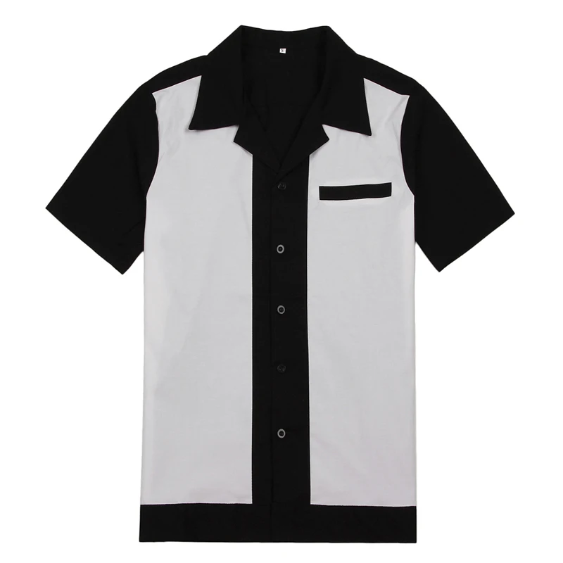 camisa rockabilly hombre
